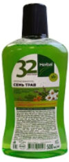 Ополаскиватель для полости рта 32 Жемчужины Herbal Семь трав 21век