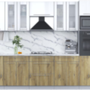 Кухонный гарнитур Мила Пластик 3.6 21век