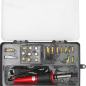 Набор для выжигания Профи с насадками в футляре / 3747922 21век