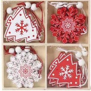 Набор новогодних подвесок Праздничная россыпь / НУ-3918 21век