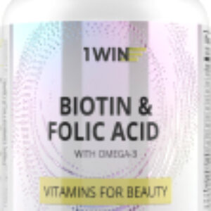 Мультивитаминный комплекс Биотин и фолиевая кислота с Омега-3 21век