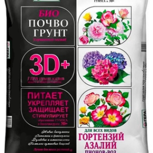 Грунт для растений 3D+ для цветов 21век