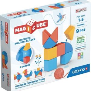 Развивающая игра Магнитные кубики 3 формы GM208 21век