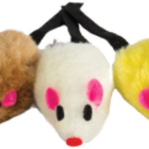 Набор игрушек для кошек 3 мыши XW7012 / 22181060 21век