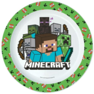 Тарелка столовая обеденная Для СВЧ Майнкрафт / 40447 21век