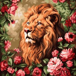 Картина по номерам Царь зверей / КХ4050_53905 21век