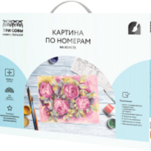 Картина по номерам Цветочная абстракция / КХ_44151 21век