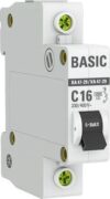 Выключатель автоматический ВА 47-29 1P 16A (C) 4.5кА / mcb4729-1-16C 21век