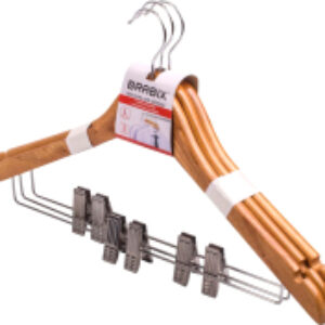 Набор деревянных вешалок-плечиков Стандарт р.48-50 / 601170 21век