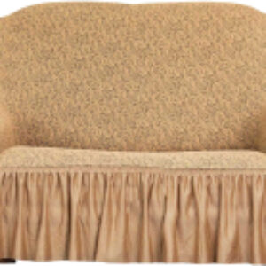 Чехол на 2-х местный диван Люкс Венеция ПО-4 с оборкой 21век