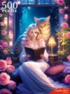 Пазл Девушка с котом / П500-0497 21век