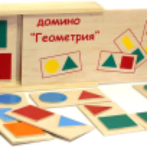 Развивающая игра Домино. Геометрия / 5009 21век