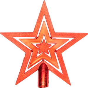 Верхушка для елки Звезда / 501-005 21век