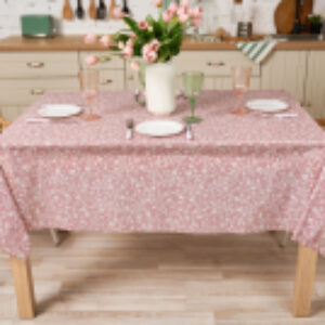 Скатерть Декор-шанс 5010-1 Цветочная фантазия/Пыльная роза 21век