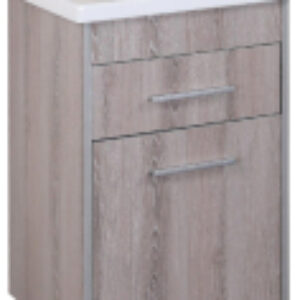 Тумба с умывальником Натали 50.12 105016 + Como S-UM-COM50/1-w 21век