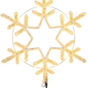 Светодиодная фигура 2D Снежинка 501-324 21век