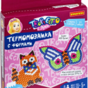 Развивающая игра Термомозаика с блестками. Бабочка и кошка / ВВ5043 21век