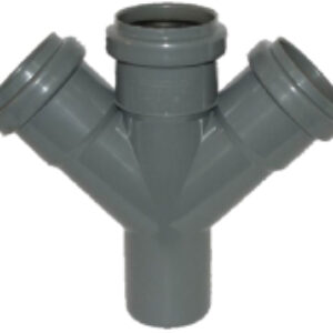 Переходник внутренней канализации ПП 50/50/50/90o / KWPP-CZ-050-003-W 21век