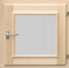 Окно для бани 50x50 21век