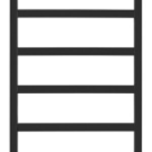 Полотенцесушитель электрический Квадро 50x80 с полкой 21век