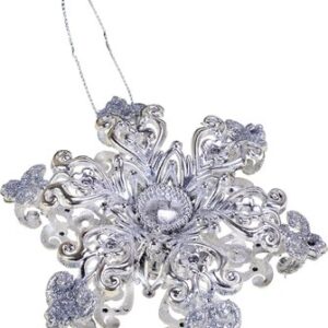 Елочная игрушка Винтажная снежинка / НУ-5105 21век