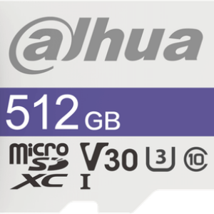 Карта памяти 512GB MicroSD C10/U3/V30 FAT32 (DHI-TF-C100/512GB) 21век