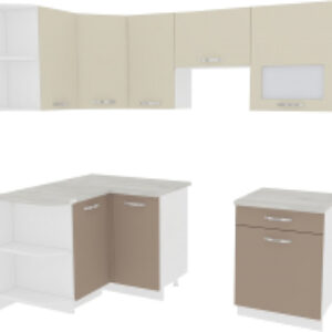 Кухонный гарнитур Эко-5 1.2x2.1 левая 21век