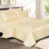 Комплект постельного белья Сатин Jacquard Premium 2сп с европростыней / СЖ-058 21век