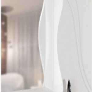 Шкаф с зеркалом для ванной Лима 55 551706 21век