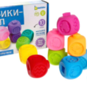 Развивающая игрушка Кубики-пазлы / 5799981 21век