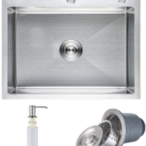 Мойка кухонная Прямоугольная 58x45 21век