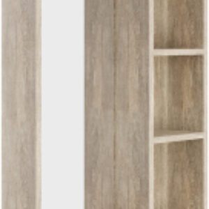 Шкаф с зеркалом для ванной Тимбер 60.00У 21век