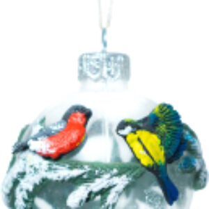 Шар новогодний Птички на ветке ШБ60-14 21век