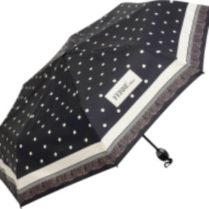 Зонт складной 6014-OC Dots Black 21век