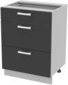 Шкаф-стол кухонный Компо НШ60рш3 1м+2б 21век