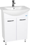 Тумба с умывальником Милан Балтика 60 / VMIL60BA-T2ST + WH110246 21век