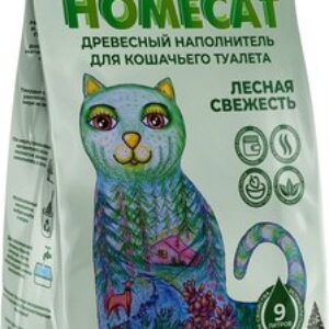 Наполнитель для туалета Древесный Лесная свежесть / 61505 21век