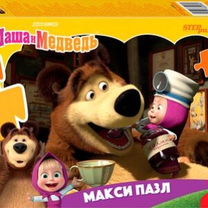 Пазл Маша и Медведь / 65006 21век