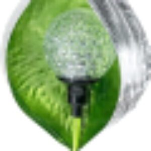 Садовая фигура-светильник 654-G Бутон зеленый 21век