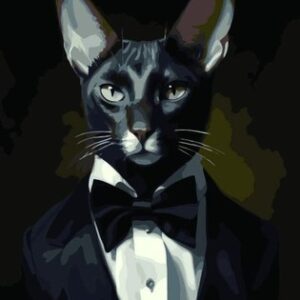 Картина по номерам Кот-джентельмен / 67933 21век