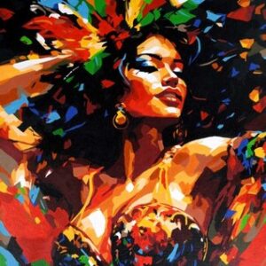 Картина по номерам Танцующая девушка / 67944 21век