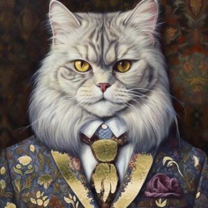 Картина по номерам Кот-аристократ / 67985 21век