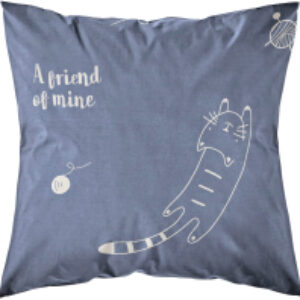 Наволочка Коты на синем фоне 7070Н-6 21век