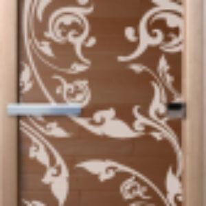Стеклянная дверь для бани/сауны Венеция 70x190 / DW01580 21век