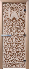 Стеклянная дверь для бани/сауны Флоренция 70x190 / DW01688 21век