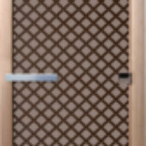 Стеклянная дверь для бани/сауны Мираж 70x190 / DW02825 21век