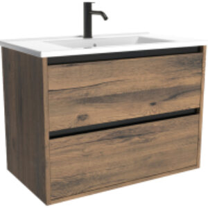 Тумба с умывальником Парма 80 / P80LA0MAMC1B-OL80 21век