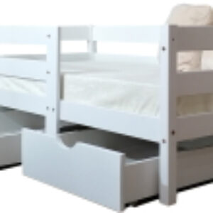 Кровать-тахта детская Виктория 80x180 с ящиками / ECO.001.00041.80-180.W 21век