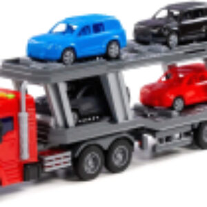 Автовоз игрушечный Профи Тягач с полуприцепом-автовозом / 83972 21век