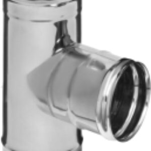 Тройник для дымохода 90° Ф120 / f4519 21век